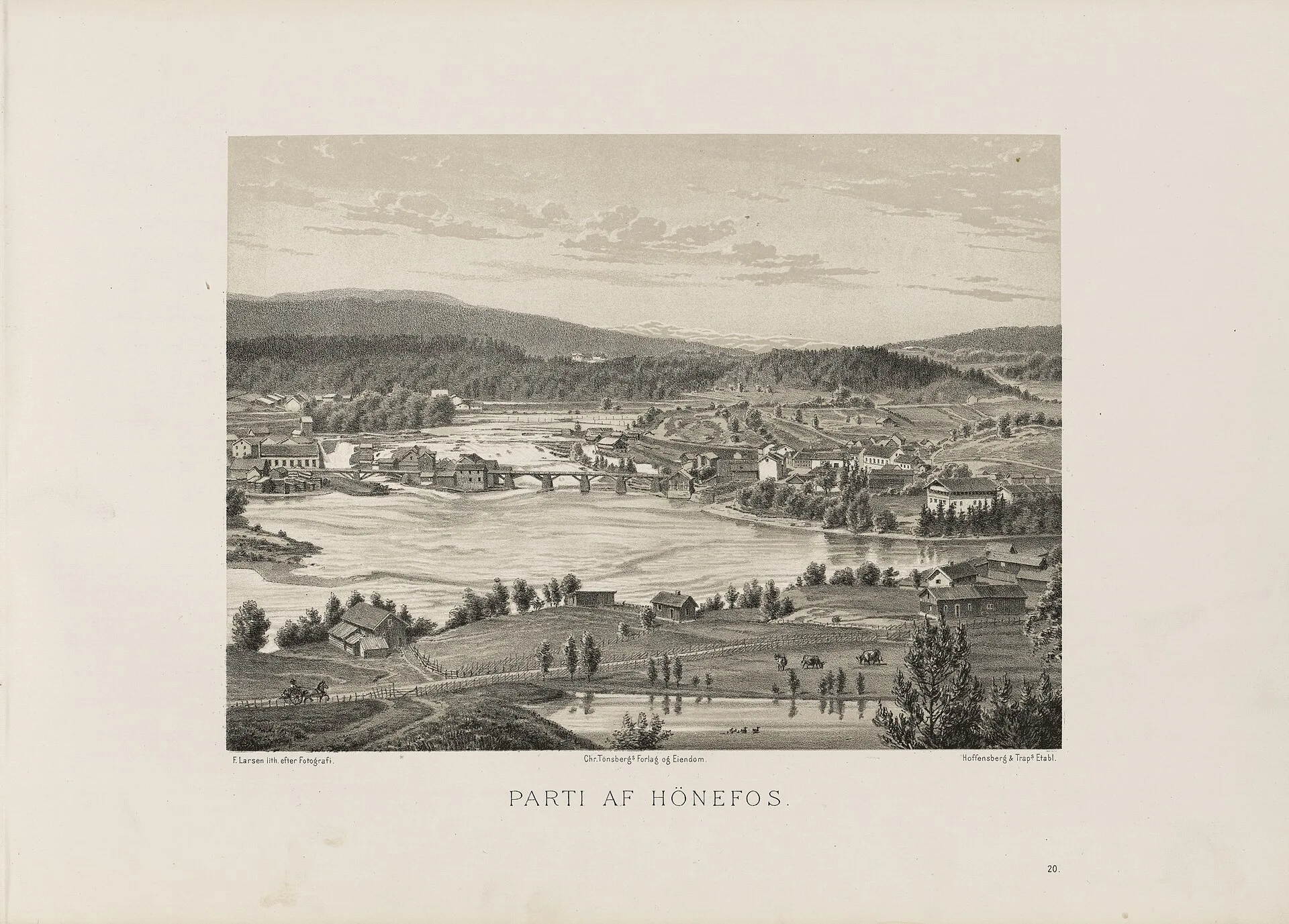 Hønefoss - byen