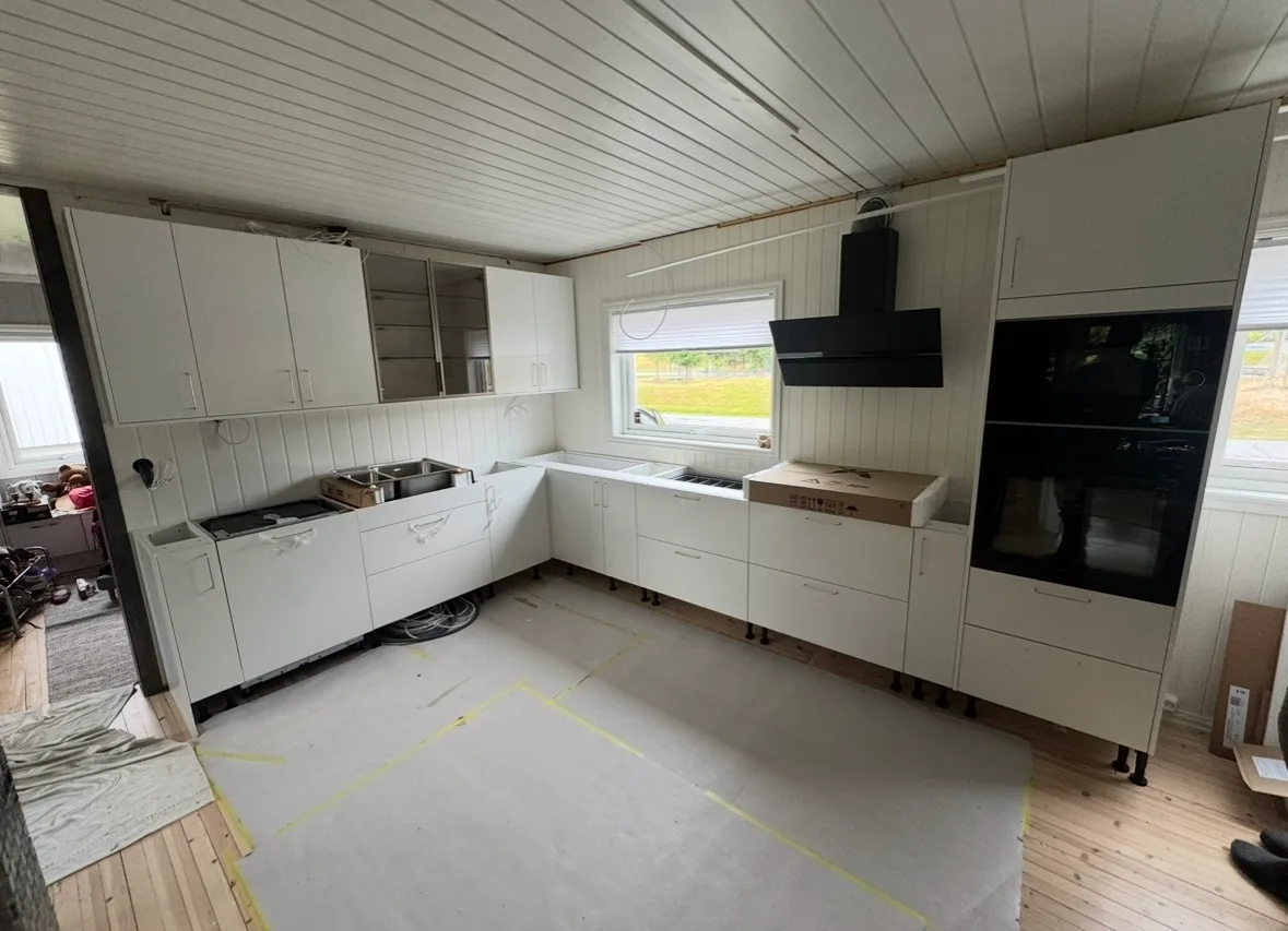 Kjøkkenmontering